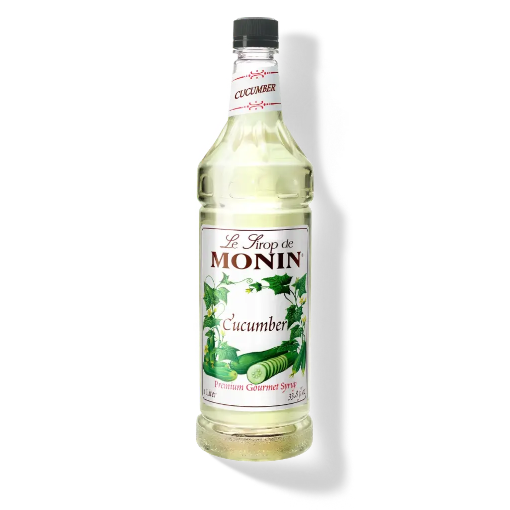 Monin Cucumber Syrup - 4 x 1L