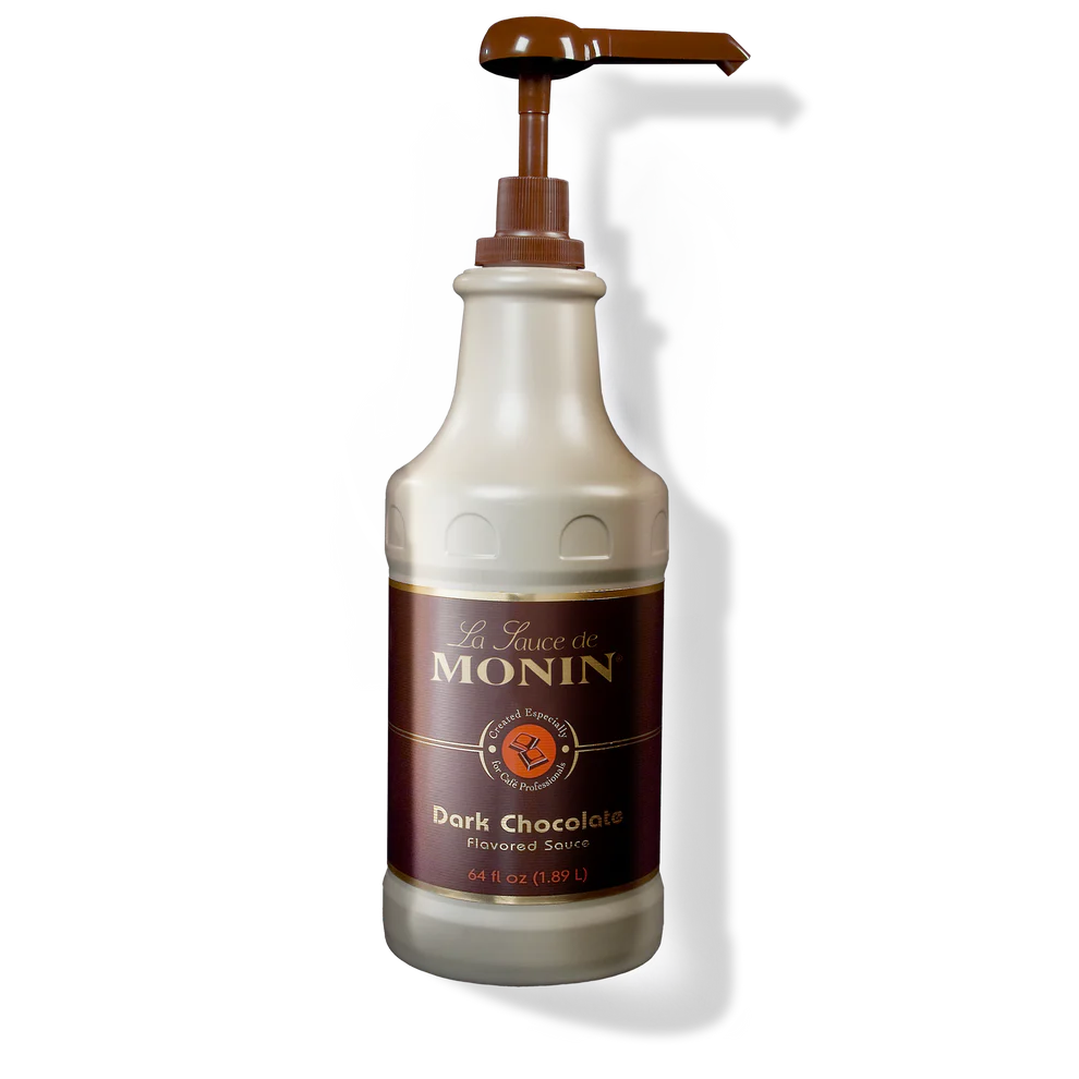 Monin Dark Chocolate Sauce - 1 x 1.89L