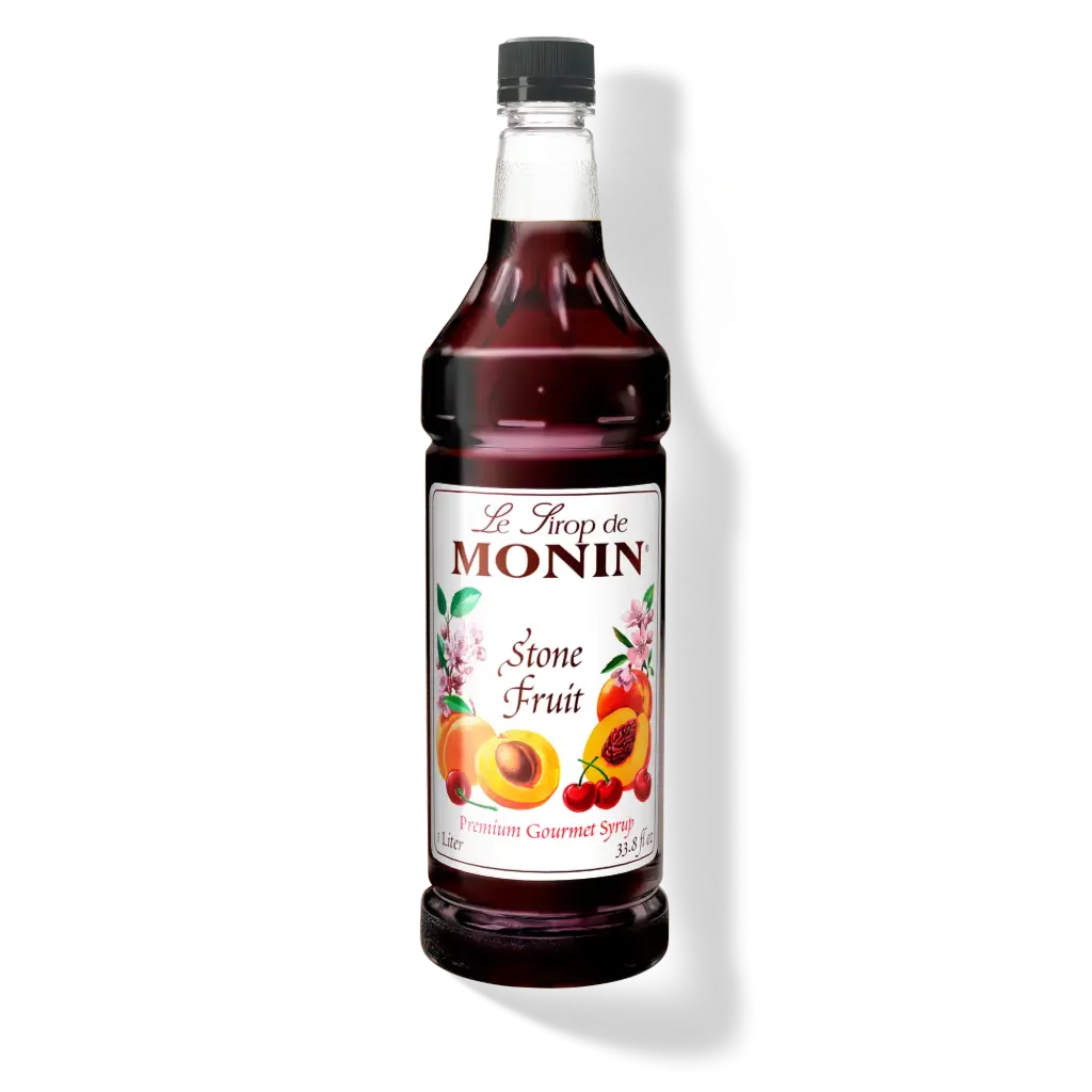 Monin Stone Fruit Syrup - 1 x 1L