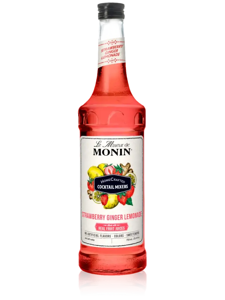 Monin Strawberry Ginger Lemonade-1 x 750ml