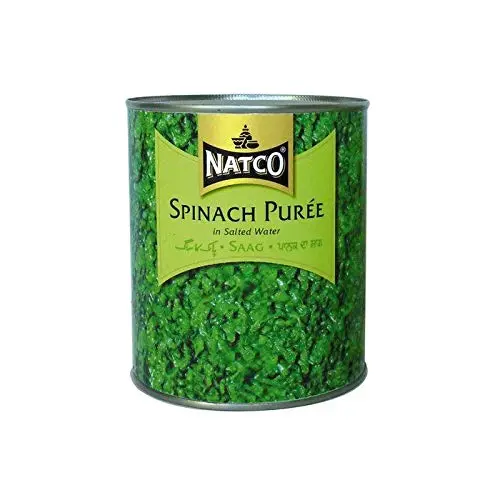 [CANN001-12] Natco - Spinach Puree - 12 x 795g - Case