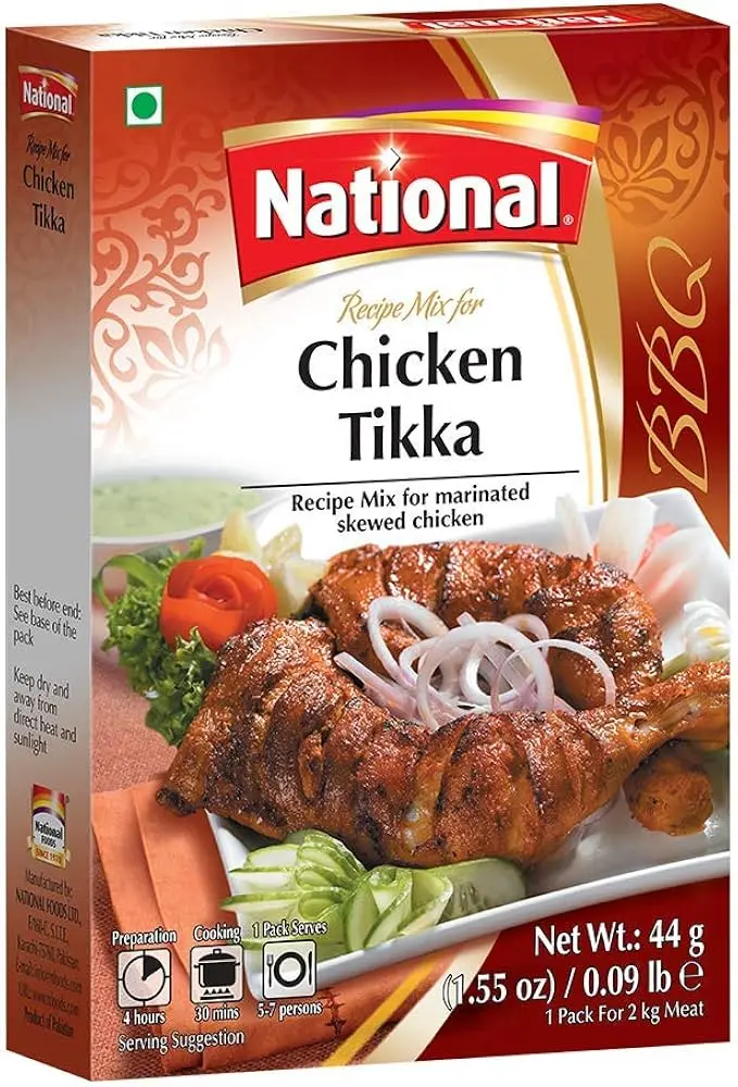 National Chicken Tikka - 12x44g - Pack