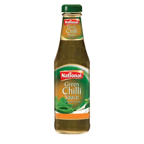 National - Green Chilli Sauce - 800ml - Each