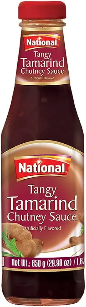 National - Tangy Tamarind Chutney Sauce - 850ml  - Each