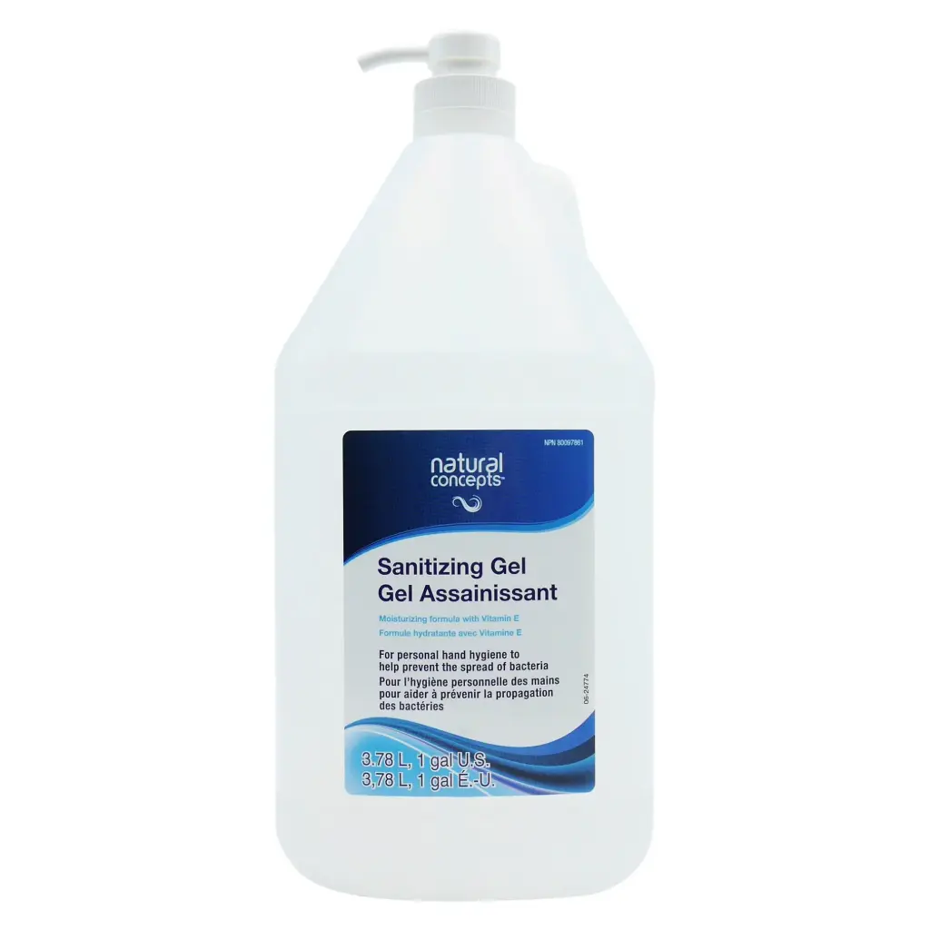 Natural Concepts Sanitizing Gel (1 x 3.78L)