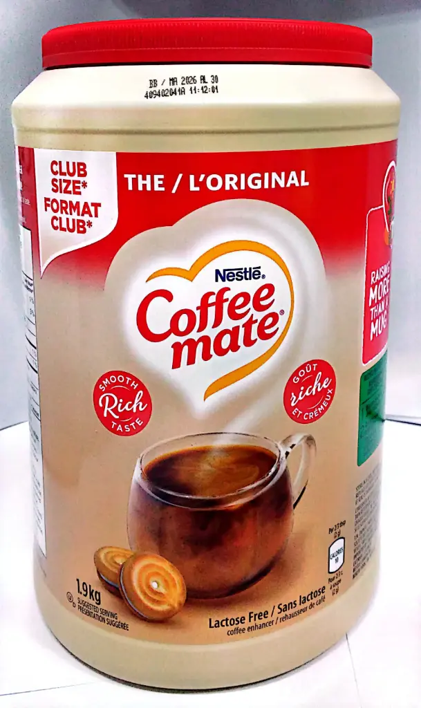 Nestle Coffee Mate Powder - Lactose Free (1 x 1.9kg)
