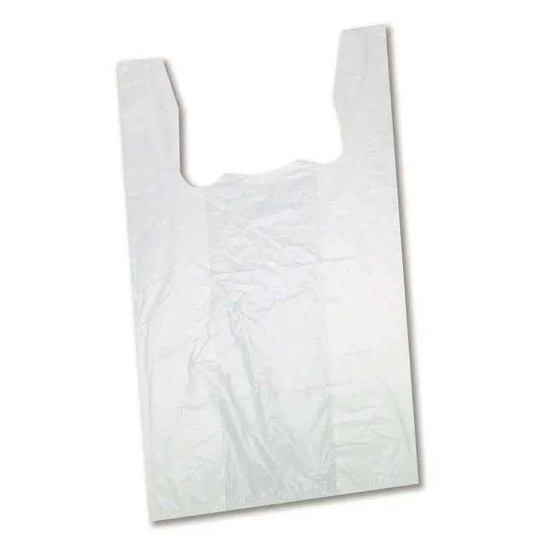 PackNova - S1W - LD White Shopping Bags - 10x5x18 - Case