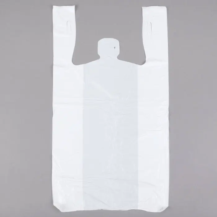 PackNova - S5W - LD White Shopping Bags - 11.5x 6.5x22 - Case