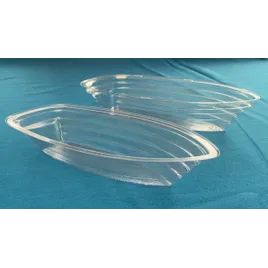 Ahmil 8oz - Clear Plastic Banana Split Boat Container (1 x 500pc)