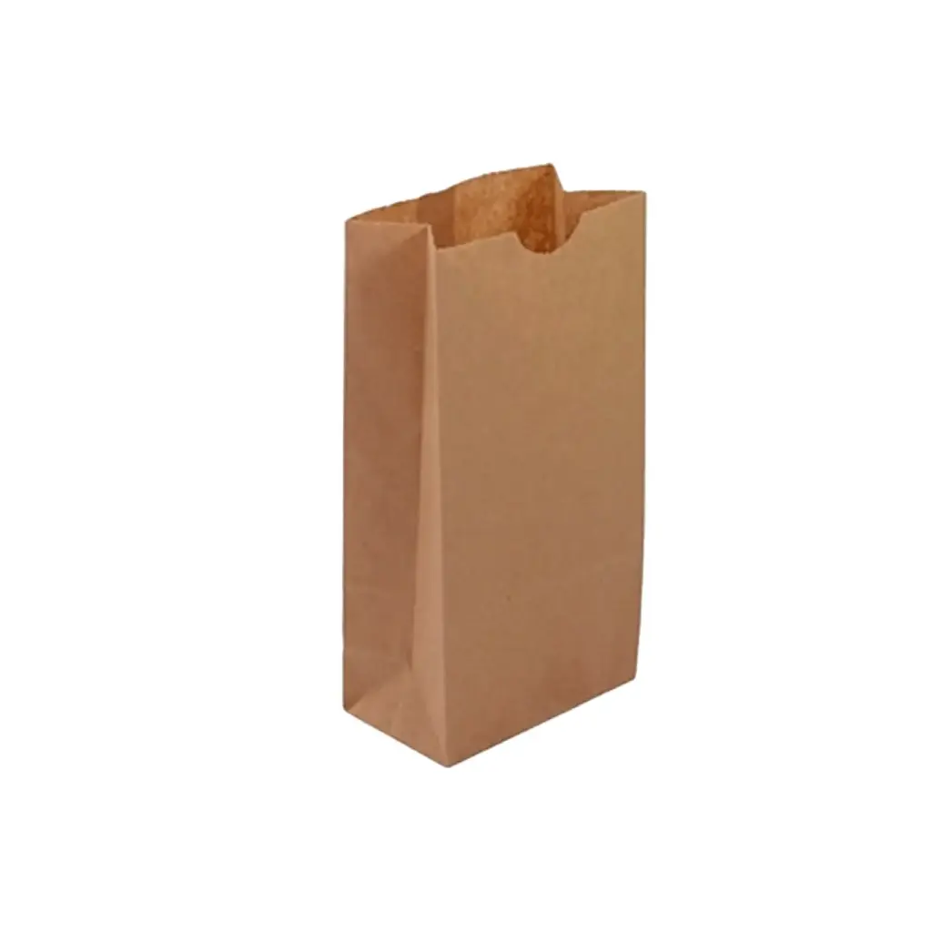 [BAGP005] Paper Bag - Kraft - Brown - #5 - 5lb - 500pcs - Pack