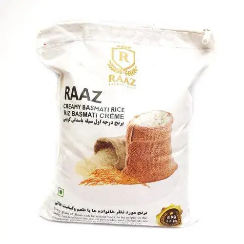 Raaz Premium Creamy Basmati Rice (4 x 4.5kg)
