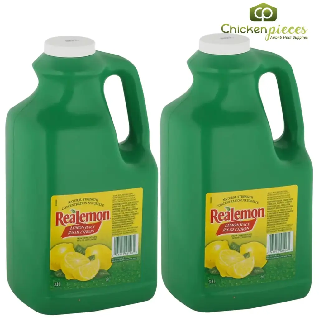 Real Lemon - Lemon Juice - 2 x 3.8L - Case