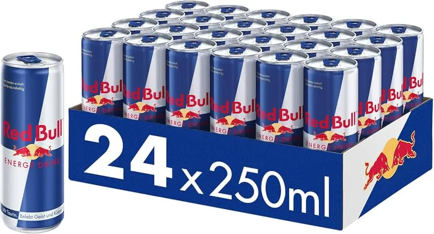 RB250 - Red Bull Red Bull Energy Drink (24 x 250ml)