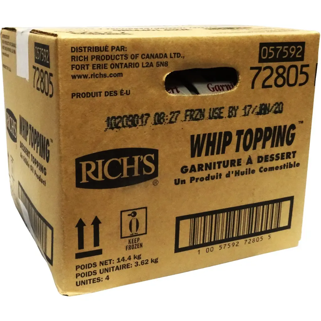 Rich's Whip Topping (1 x 3.62kg)