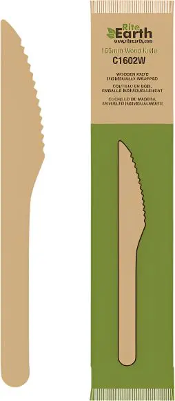RiteEarth - Wrapped Wood Knives - 500pcs - Pack