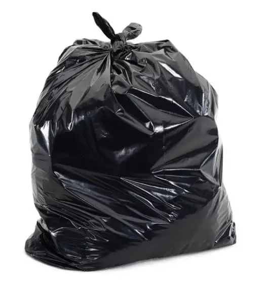 Rite Source Black Garbage Bags - 22" x 24" (1 x 500pc)