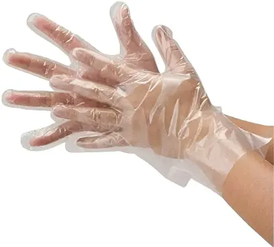 Rite Touch Poly Embossed Clear Gloves - XL (4 x 500pc)