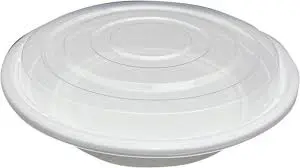 Ritepak 48oz 9" Round White Container with Lid (1 x 150pc)