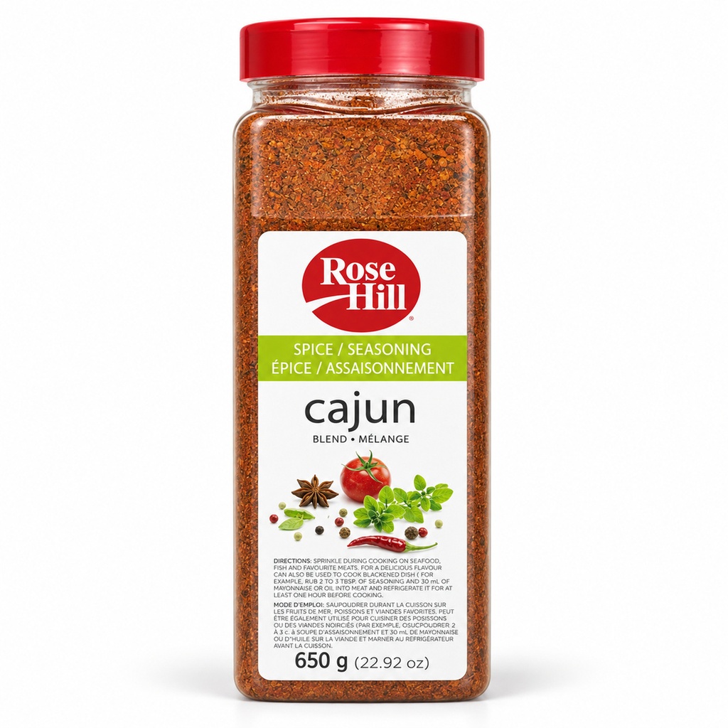 Rose Hill - Cajun Seasoning - 650g - Each