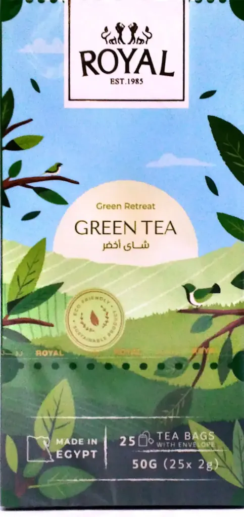 Royal Green Tea Bags (25 x 2g)