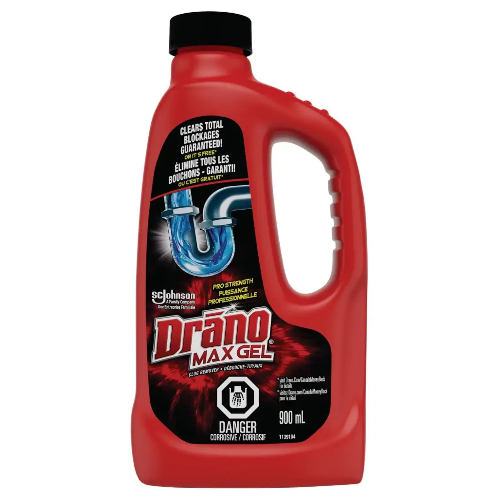 SC Johnson Drano Max Gel - Clog Remover (1 x 900ml)