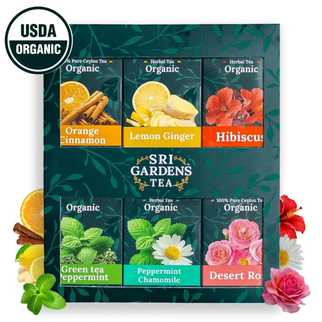 SRI Gardens - Herbal Tea Bags - Mix Pack (120 x 1g)