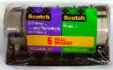 Scotch Gift-wrap Tape and Ruban Mgic Tape (1 x 6pc)