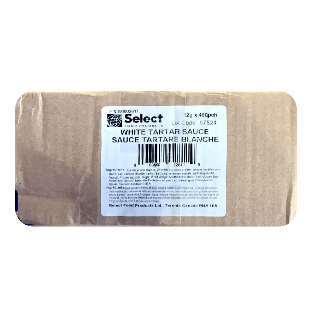 Select - White Tartar Sauce - 450 x 12g - Case