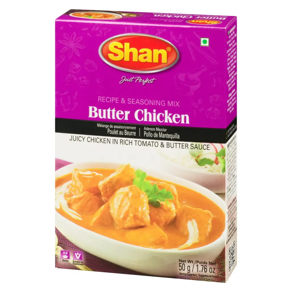 Shan Chicken Butter Premium -6 x 50g