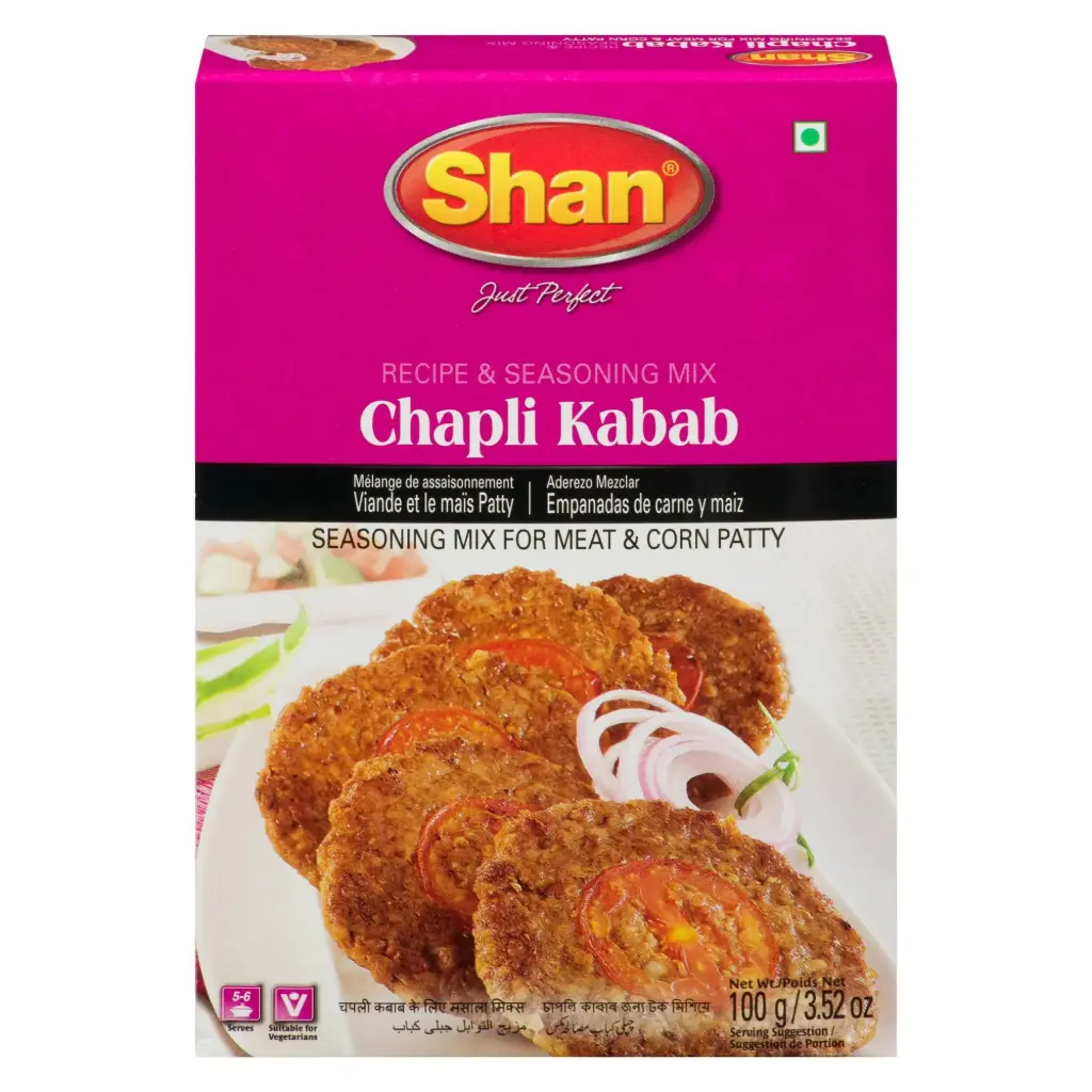 [SPCS052-6] Shan - Chapli Kabab Masala - 6 x 100g