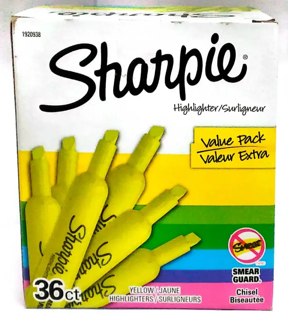 Sharpie Highlighter (1 x 36pc)