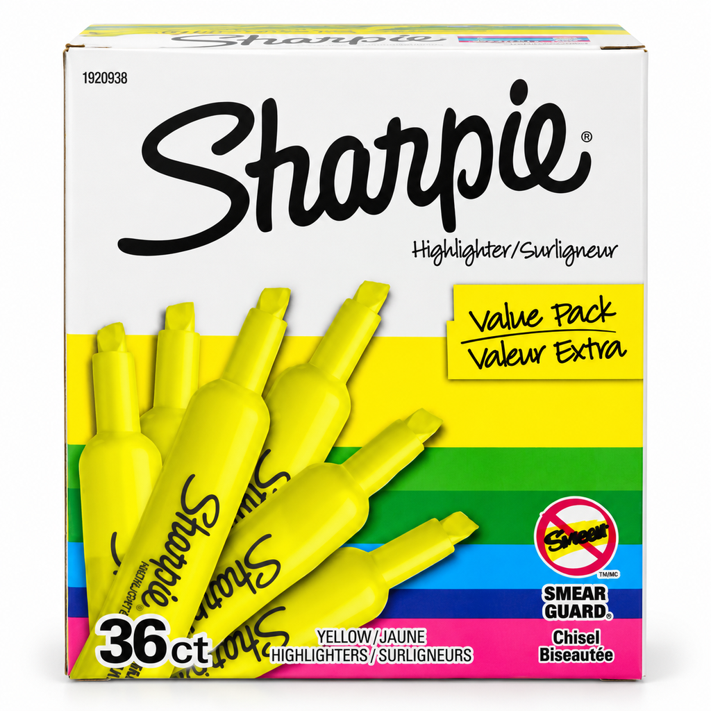 Sharpie Highlighter (1 x 36pc)