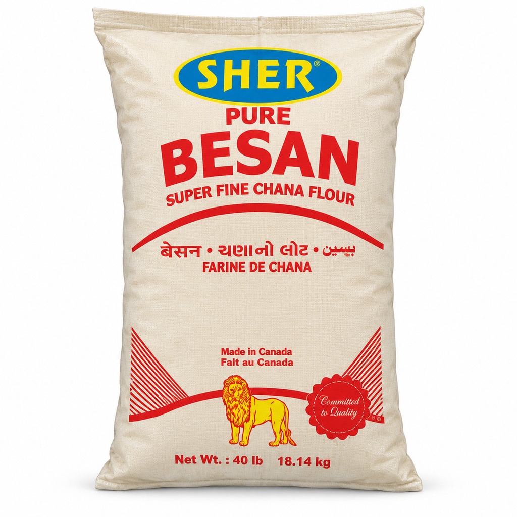 Sher - Besan Flour - 40lb