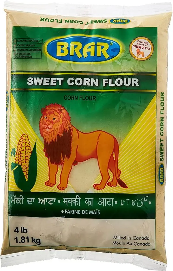 Sher Sweet Corn Flour - Maki Atta (1 x 4lb)