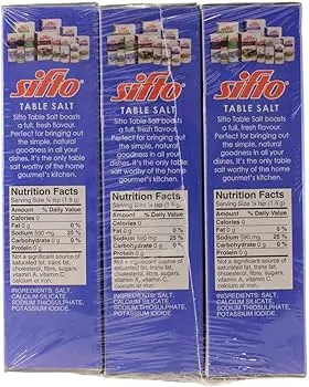 SAL1 - Sifto Table Salt-1 x 3pc