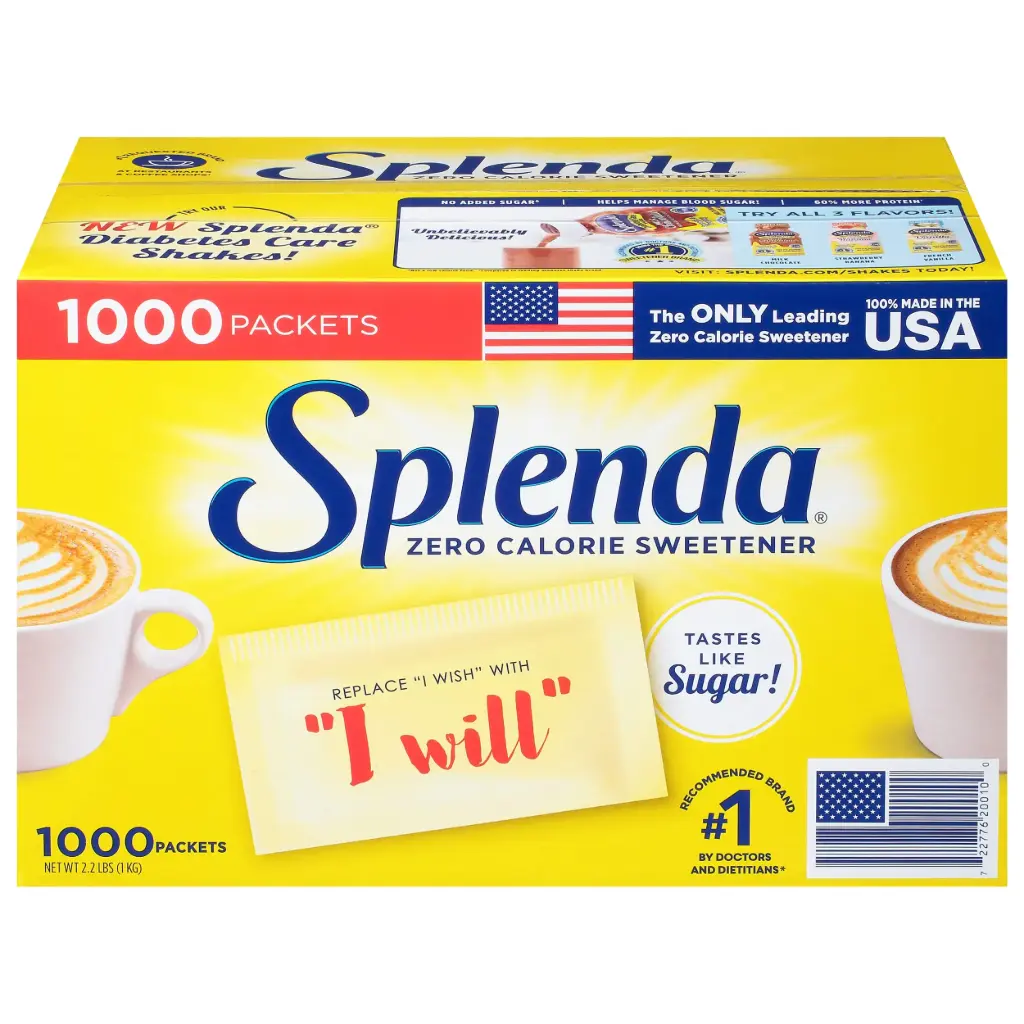 Splenda - No Calorie Sweetener (1 x 1000pc)
