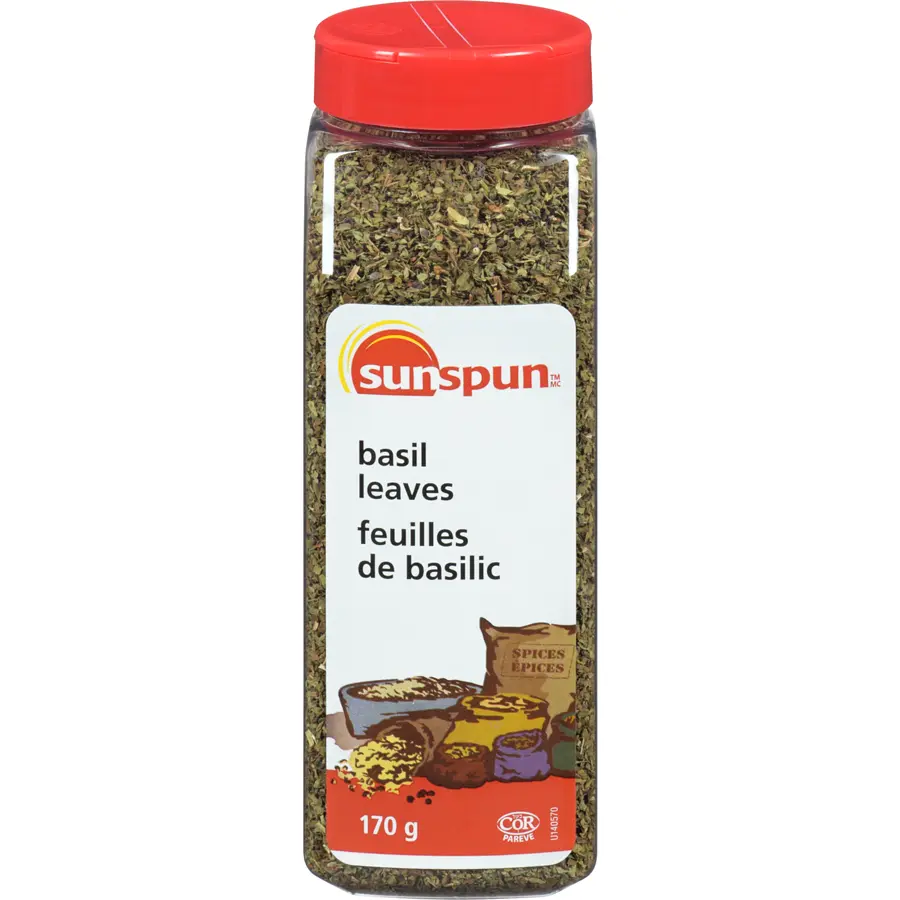 Sunspun Basil Leaves (1 x 170g)