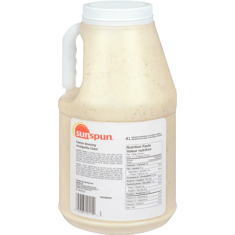 Sunspun - Caeser Dressing - 4L - Each