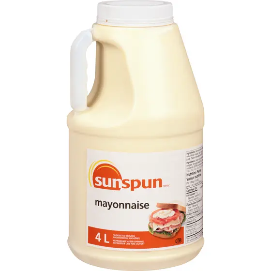 Sunspun Mayonnaise (1 x 4L)