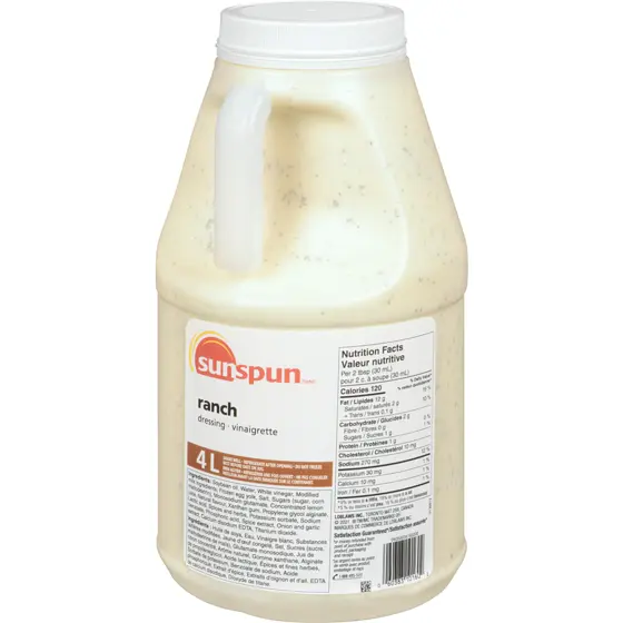 Sunspun Vinaigrette Ranch - 4L (1 x 4L)