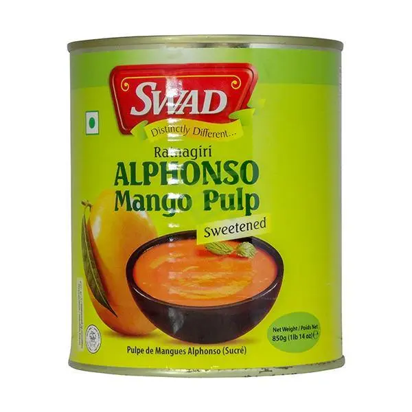 Swad Alphonso Mango Pulp - Sweetened (1 x 850g)