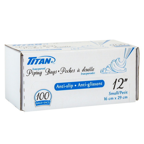 Titan 12"-Piping Bags Transparent Large (1 x 100pc)
