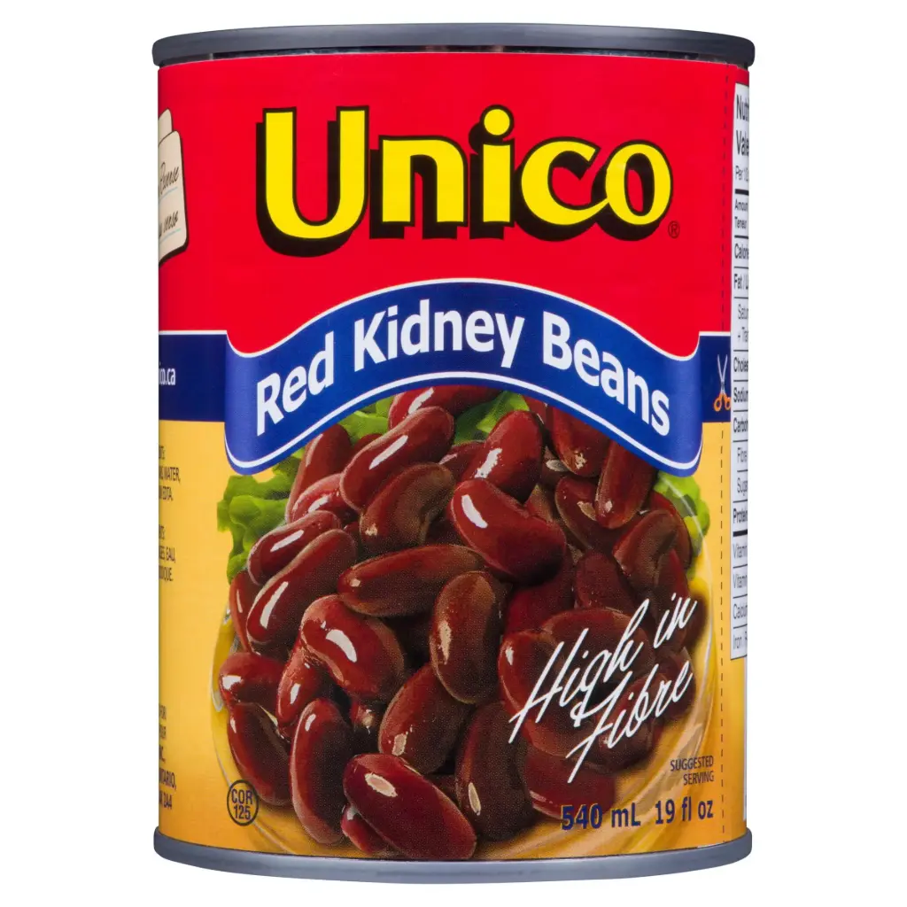 Unico Red Kidney Beans - 24 x 540Ml
