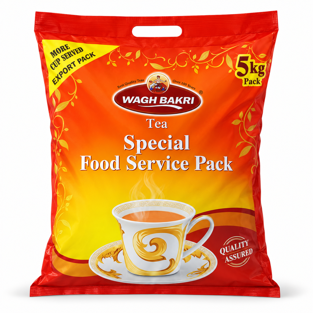 [TEAW001-4] Wagh Bakri Tea - Special International Blend - 4x5Kg - Case