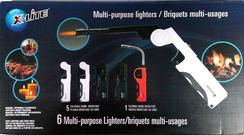 X - Lite - Multi-Purpose Lighters (1 x 6pc)