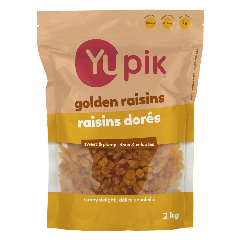 NUTR3 - Yu Pik Golden Raisins (1 x 2kg)