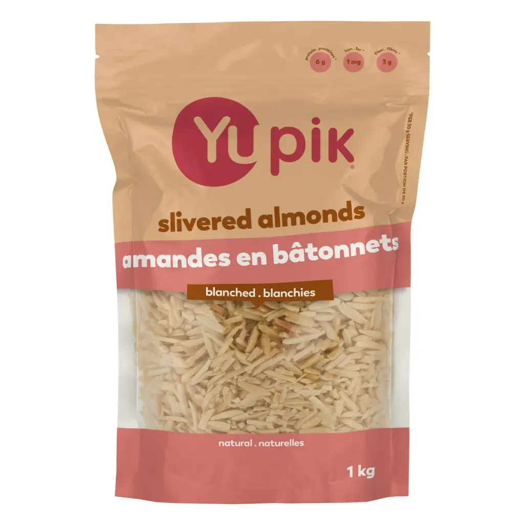 [yps01] Yu Pik Slivered Almonds (1 x 1kg)