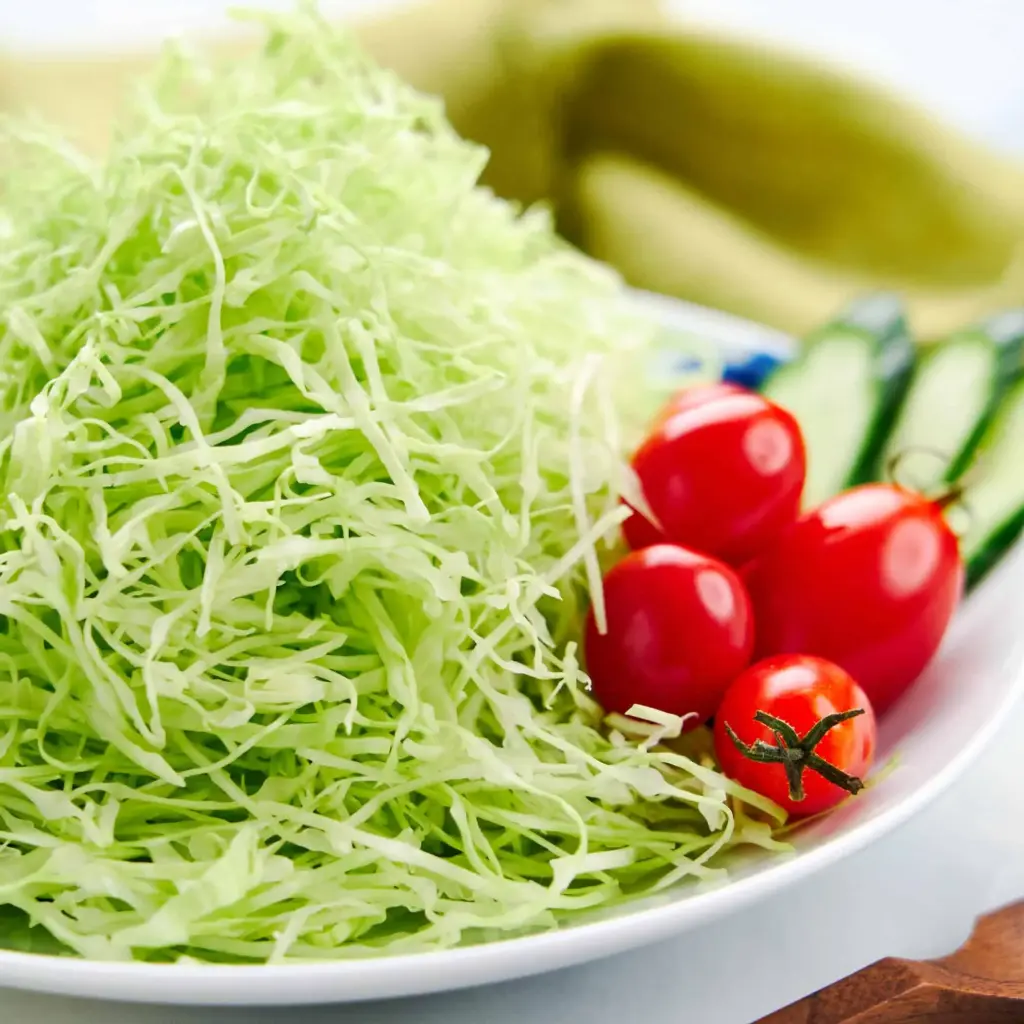 Salads Cabbage Green Shredded - USA (4 x 5lb)