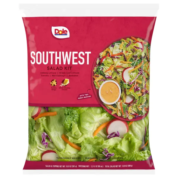 Salads Southwest Dole Salad - CAL (6 x 13oz)
