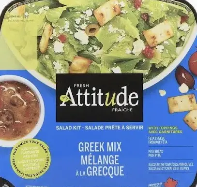 Salads Fresh Attitude Green Mix - CA (6 x 381g)